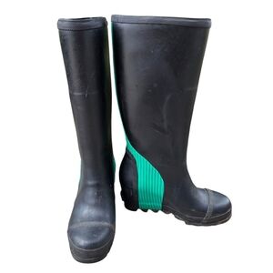 Sorel Joan Tall Wedge Rain Boots- 7.5